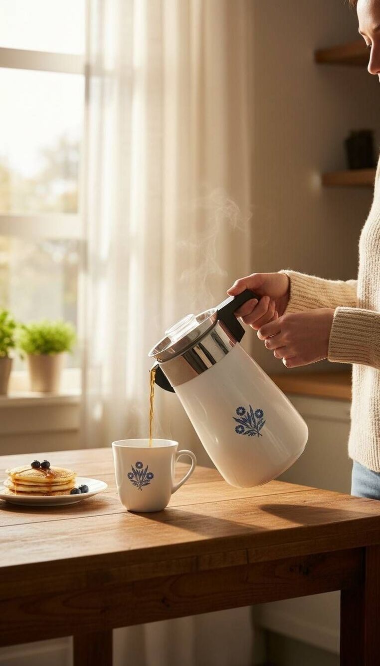 Corningware stovetop perculator